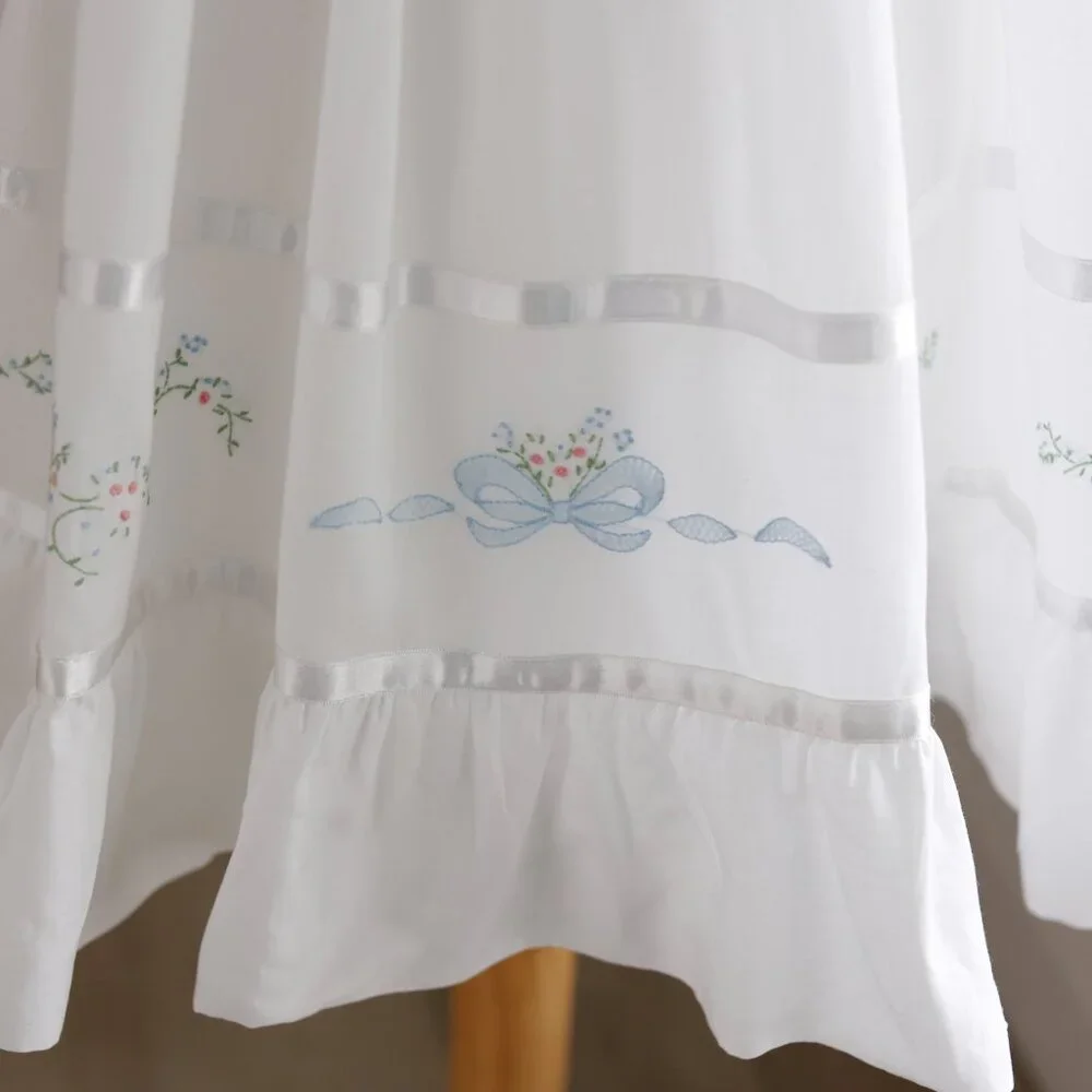 SPECIAL Strasburg Heirloom Collection White Vintage Lace 2T/3T Float Dress - Picture 3 of 7